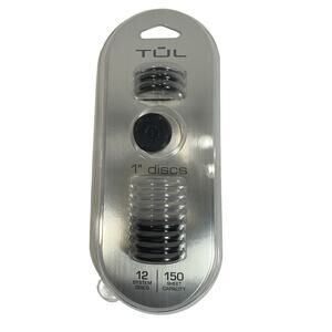 TUL 1” Discbound Notebook Expansion Discs Black 12 Pack System NEW SEALED